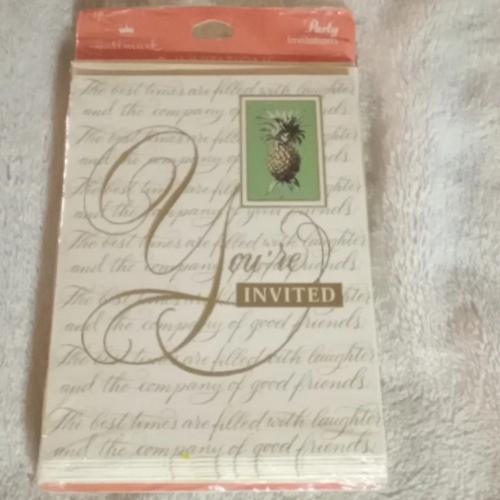 10 DIFFERENT ASSORTED INVITATIONS!  MIX OF THANK YOU BIRTHDAYS & HOLIDAYS + MORE